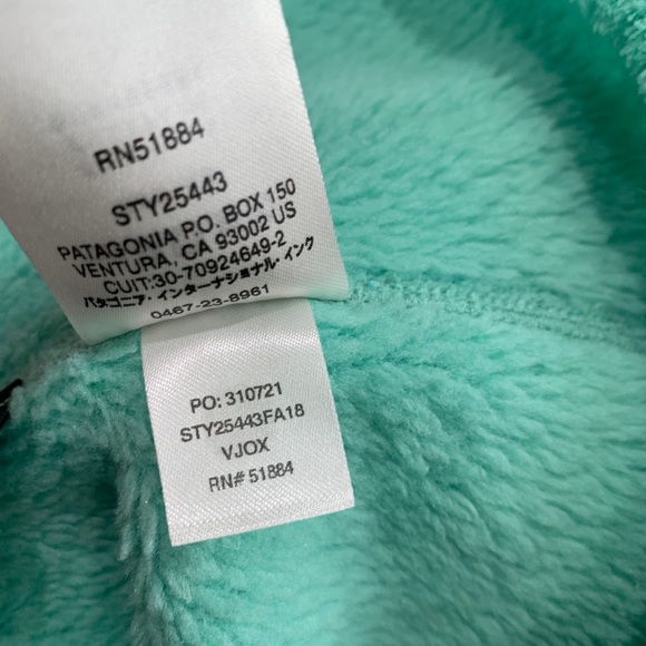 Patagonia Women’s Vjosa Green Re-Tool Snap-T Pullover Fleece - Picture 6 of 6